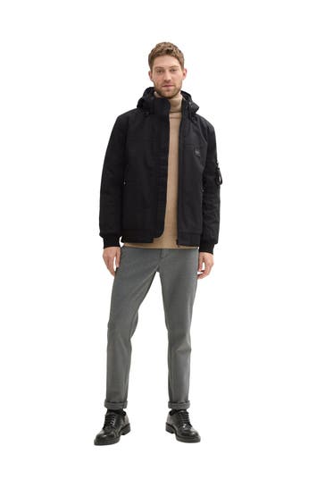 TOM TAILOR Winterjacke schwarz