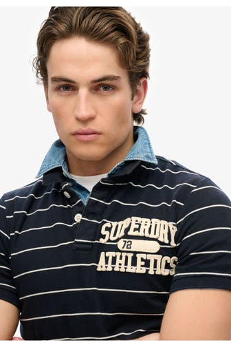 SUPERDRY Polo-Shirt gestreift