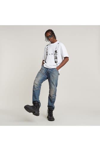 G-STAR T-Shirt weiß