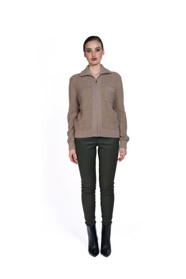 (THE MERCER) N.Y. Strickjacke hellbraun