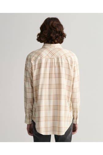 GANT Casual-Bluse gemustert