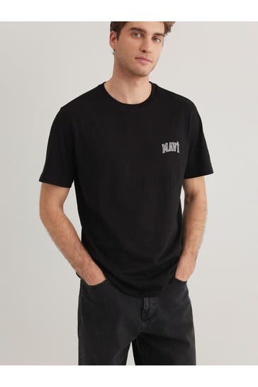 MAVI T-Shirt schwarz