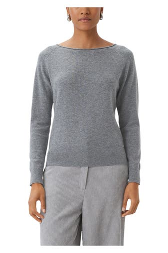 COMMA, Wollpullover grau