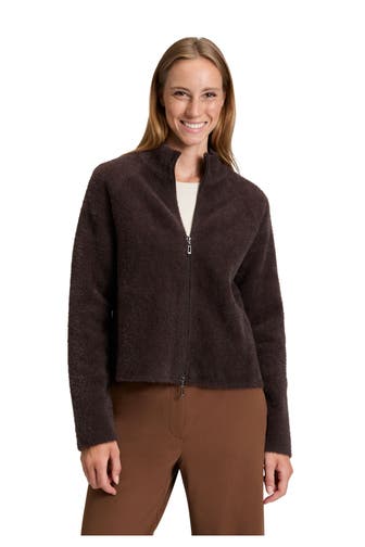 BETTY BARCLAY Strickjacke dunkelbraun