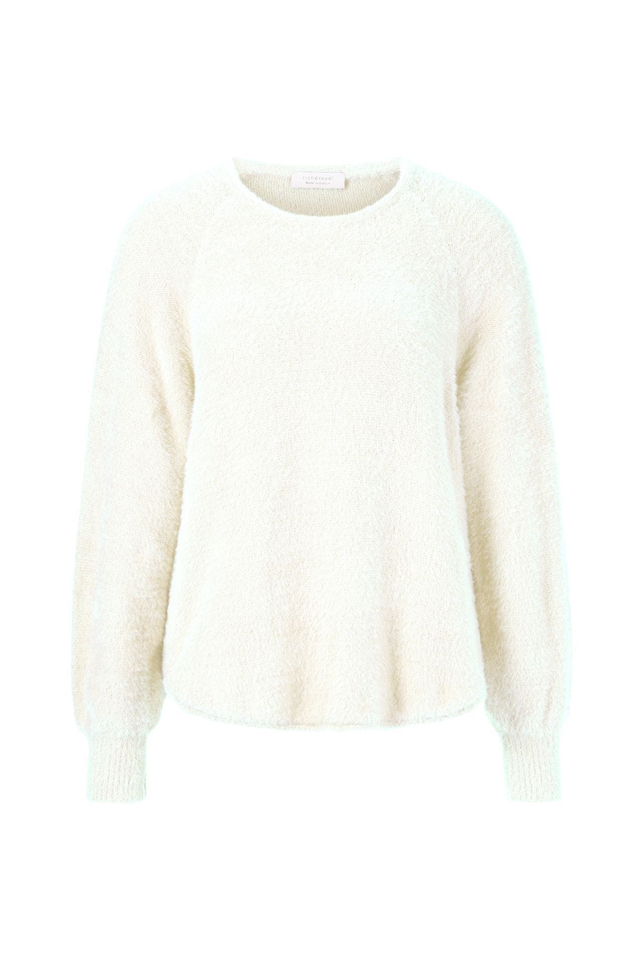 RICH & ROYAL Strickpullover weiß, Bild 1