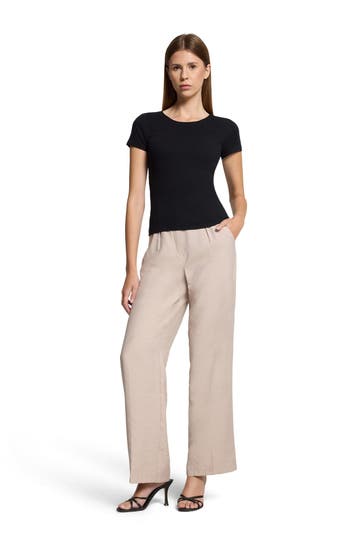 BETTY BARCLAY Stoffhose beige