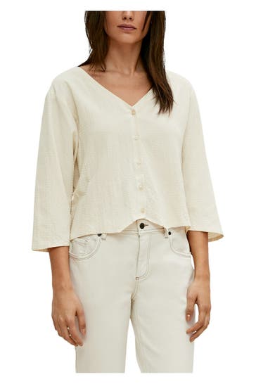 COMMA, Casual-Bluse sand