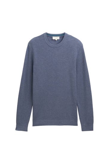 TOM TAILOR Strickpullover graublau