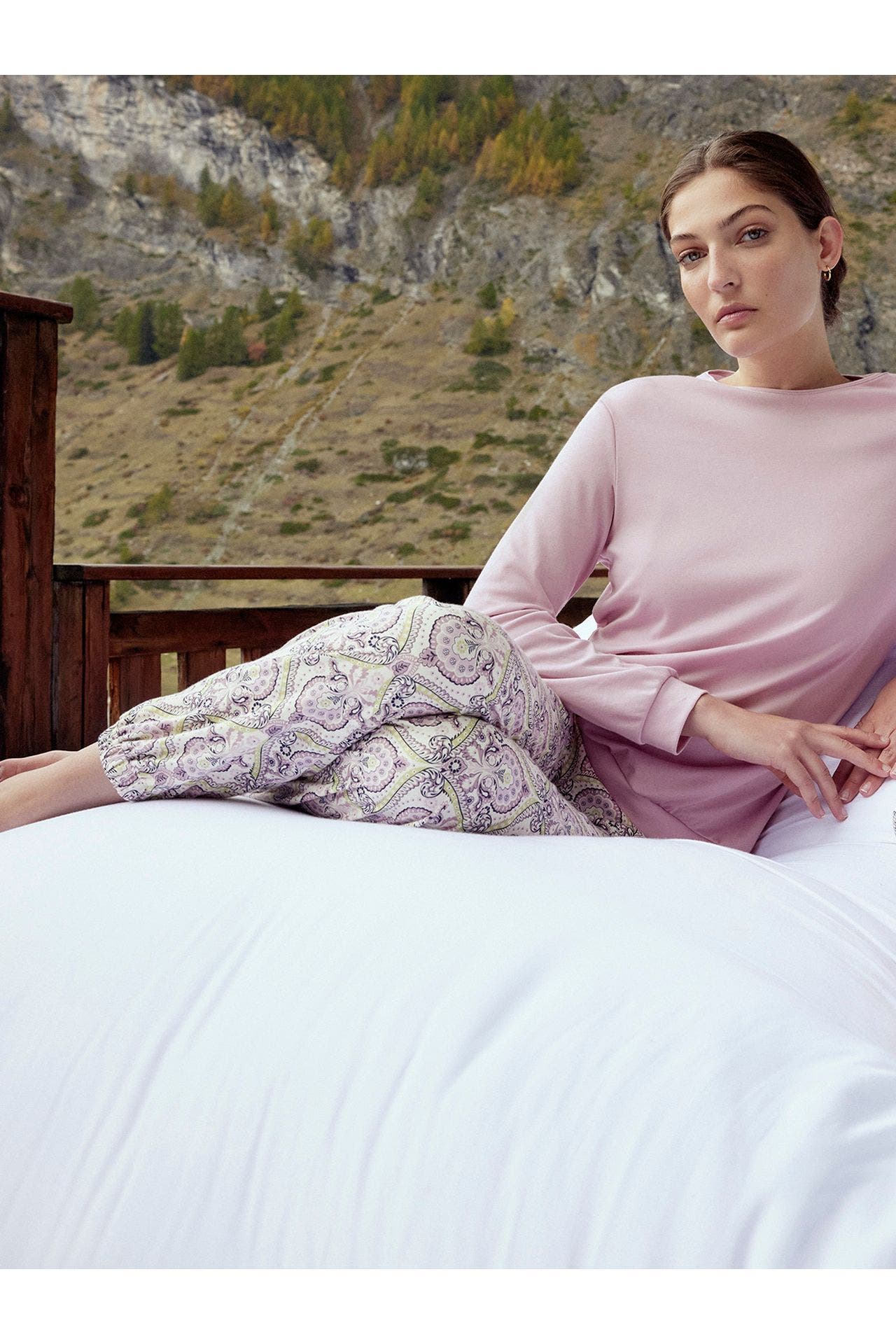 CALIDA Pyjama gemustert, Bild 1