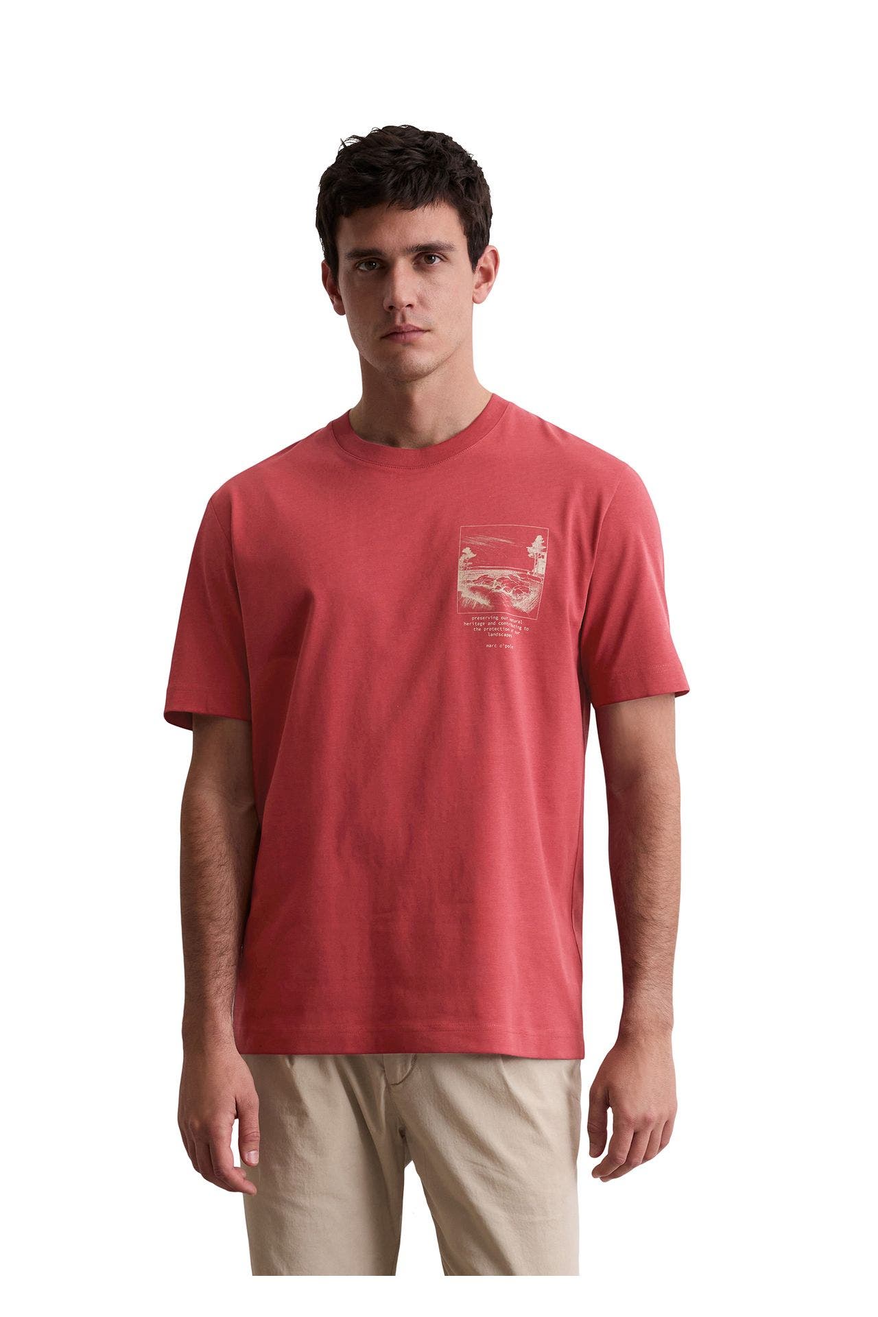 MARC O'POLO T-Shirt rot, Bild 1