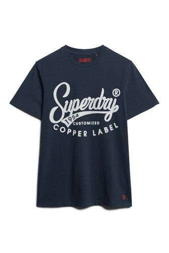 SUPERDRY T-Shirt dunkelblau