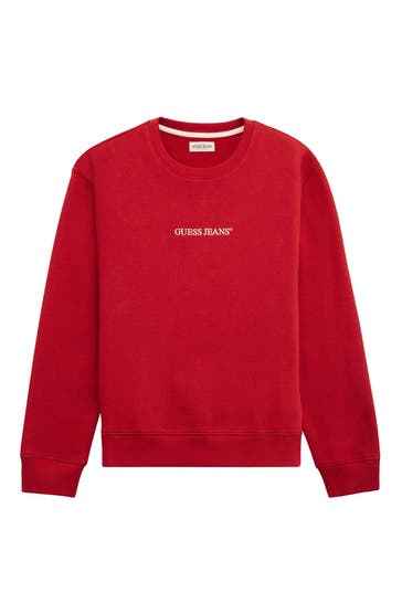 GUESS Sweatshirt rot
