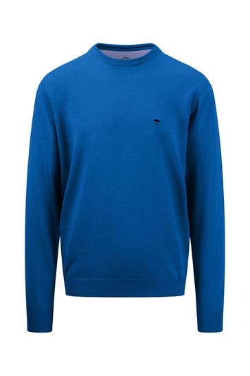 FYNCH-HATTON Strickpullover royalblau