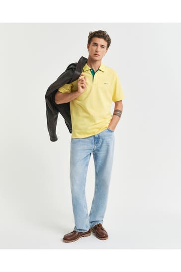 GANT Polo-Shirt gelb