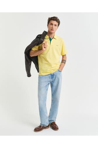 GANT Polo-Shirt gelb