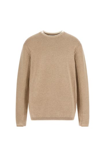 GUESS Pullover hellbraun
