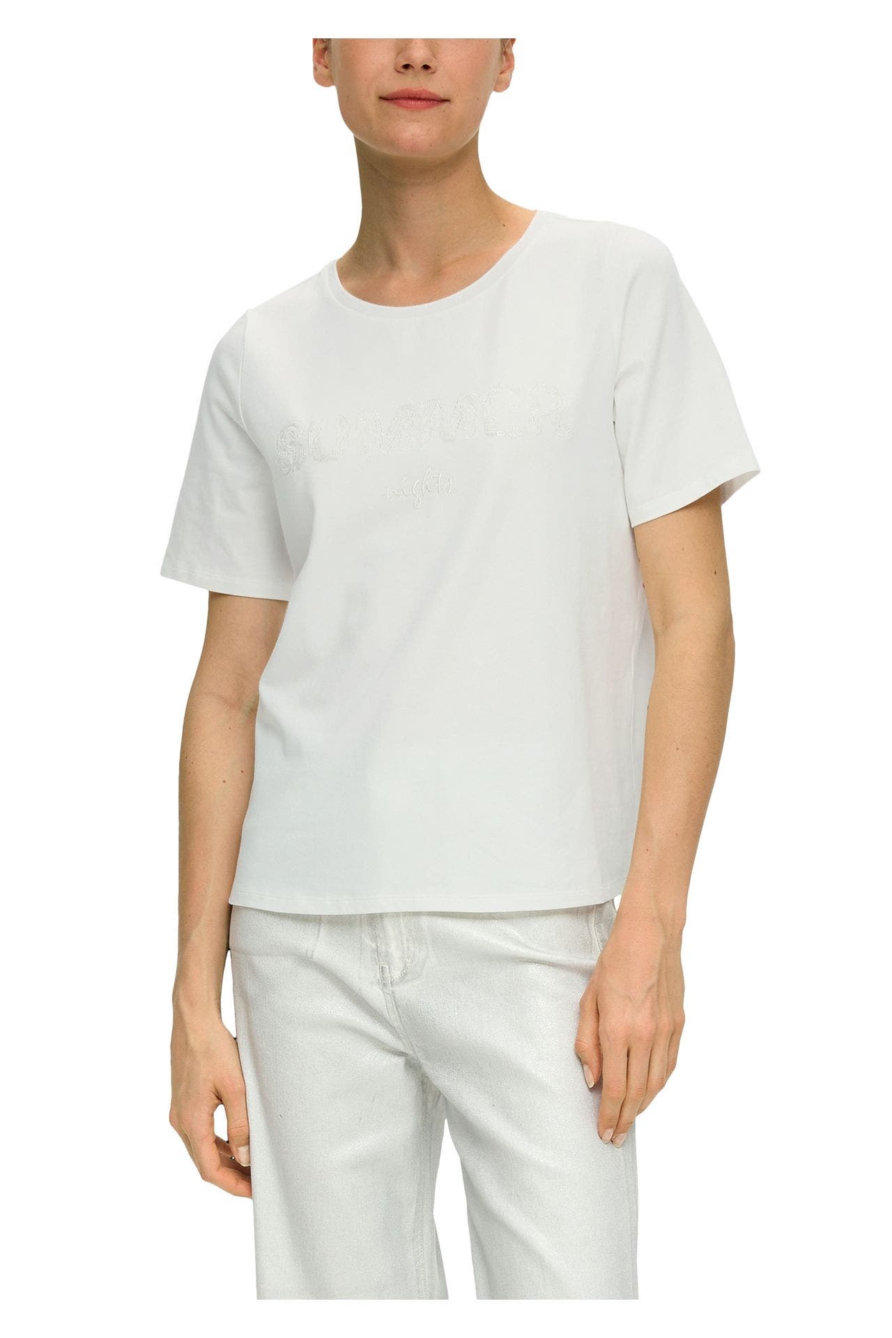 S.OLIVER BLACK LABEL T-Shirt weiß, Bild 1