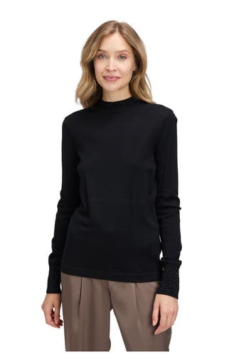 BETTY BARCLAY Strickpullover schwarz