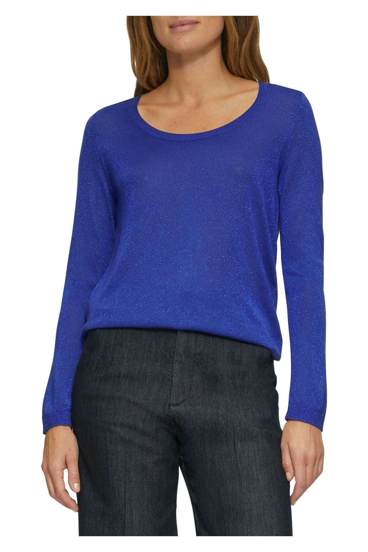 S.OLIVER BLACK LABEL Feinstrickpullover royalblau, Bild 1