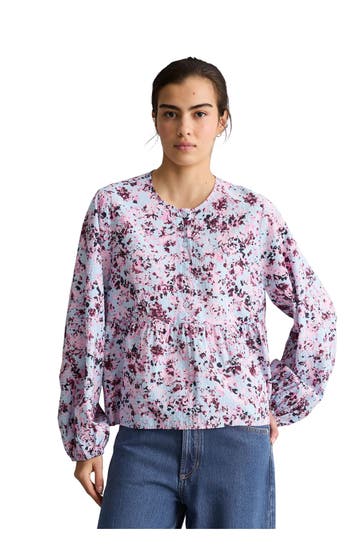 MARC O'POLO DENIM Patterned Blouse Shirt