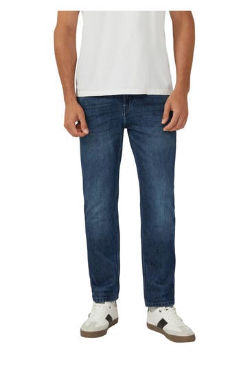 S.OLIVER Jeans dunkelblau straight