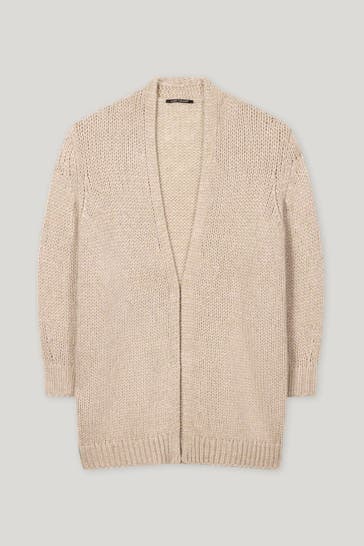 LUISA CERANO Strickjacke beige