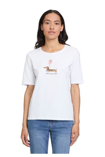 BETTY BARCLAY T-Shirt weiß
