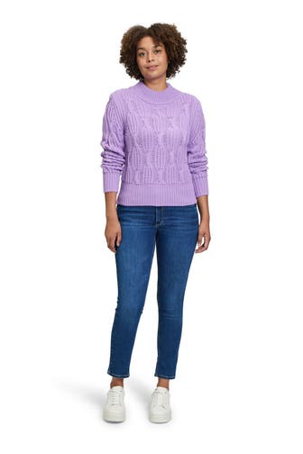 BETTY & CO Strickpullover lila