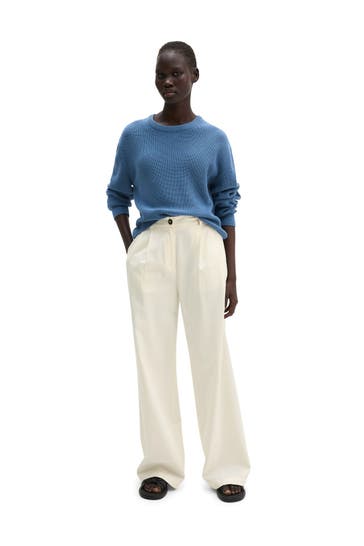 MARC O'POLO Strickpullover azurblau