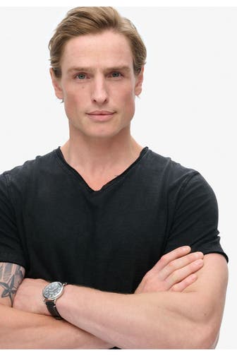 SUPERDRY T-Shirt schwarz