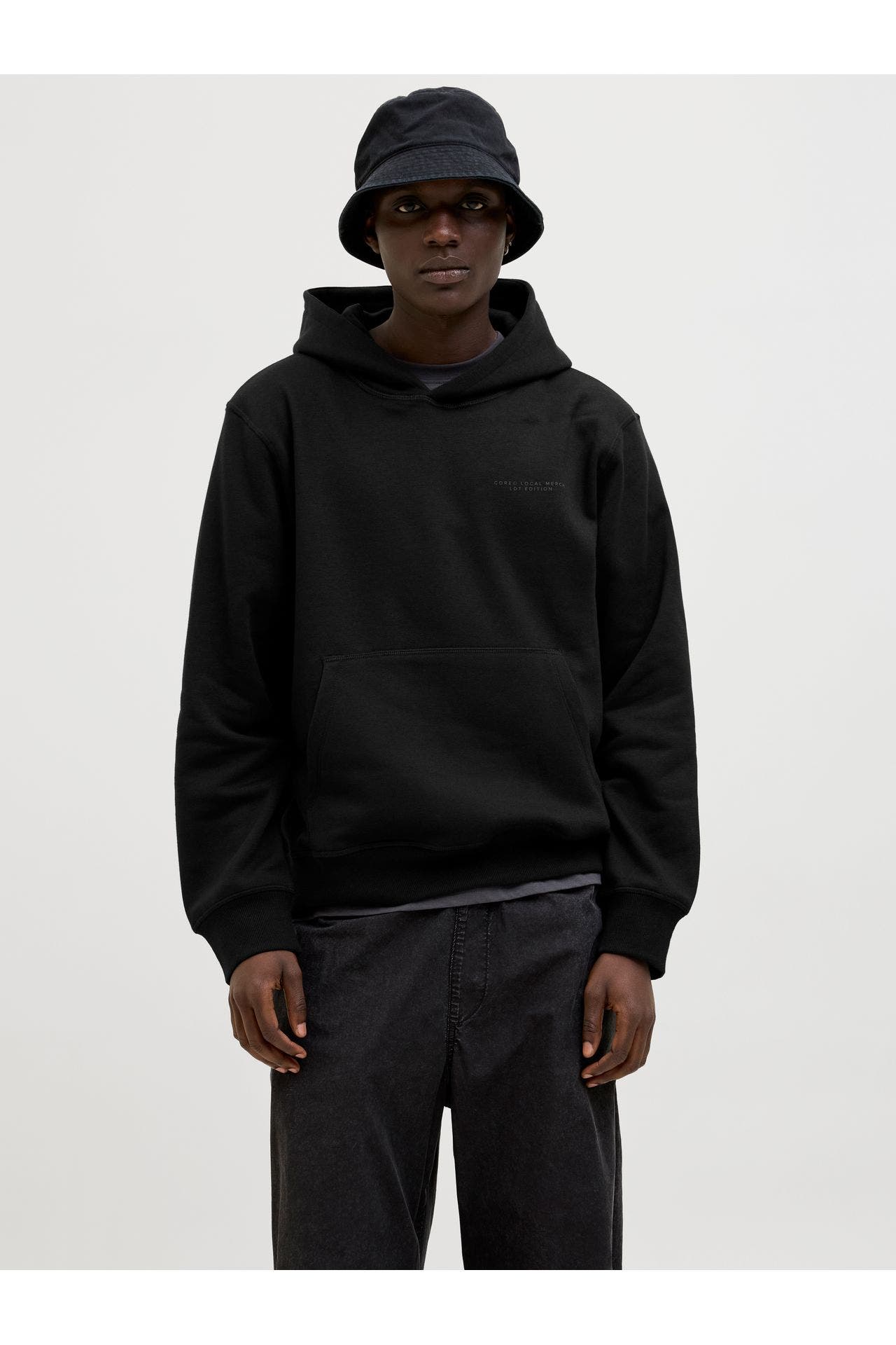 JACK & JONES Hoodie schwarz, Bild 1