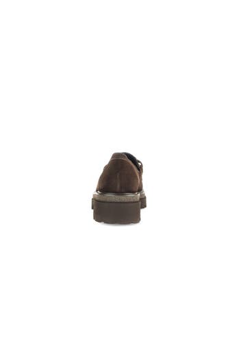 GABOR Loafer 'Samtchevreau' dunkelbraun