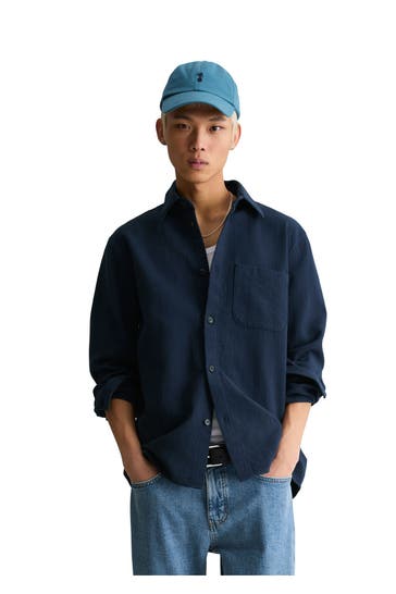 MARC O'POLO DENIM Casual-Hemd navy Regular Fit