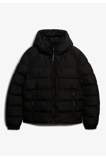 SUPERDRY Steppjacke schwarz