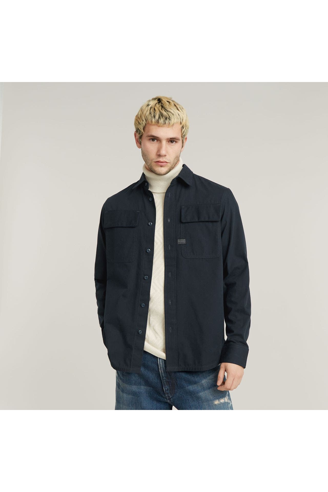 G-STAR Overshirt navy, Bild 1