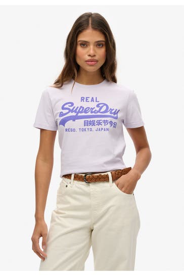 SUPERDRY T-Shirt helllila