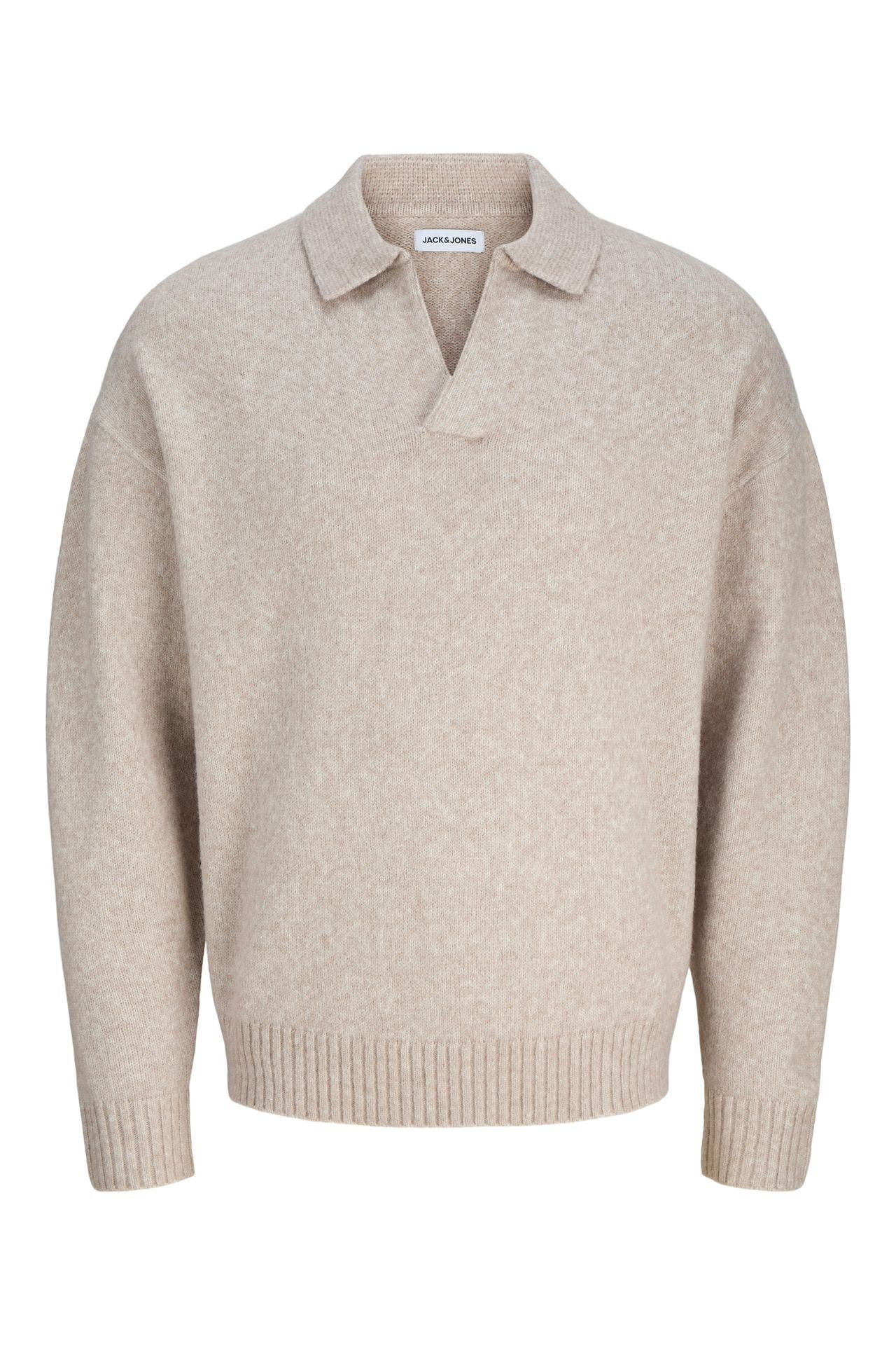 JACK & JONES Strickpullover 'Ollie' beige, Bild 1