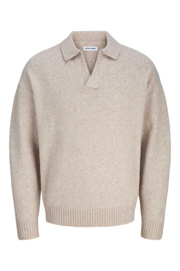 JACK & JONES - Strickpullover 'Ollie' beige