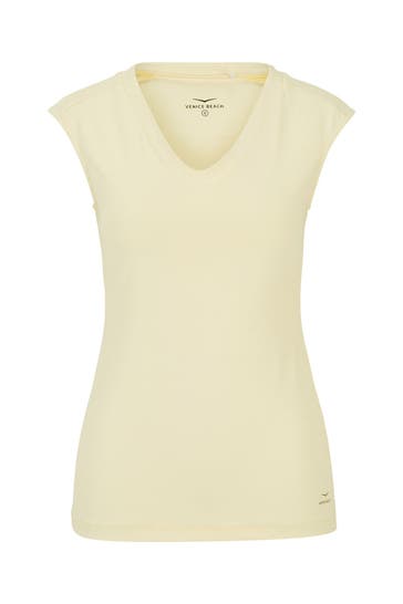 VENICE BEACH Funktionsshirt 'Nimah' pastellgelb