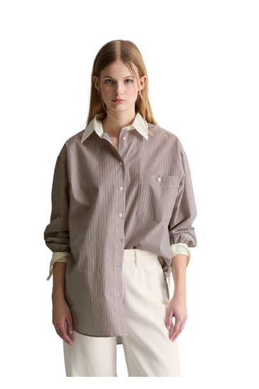 MARC O'POLO DENIM Casual-Bluse gestreift