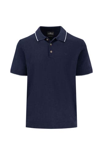 FYNCH-HATTON Strickpolo dunkelblau