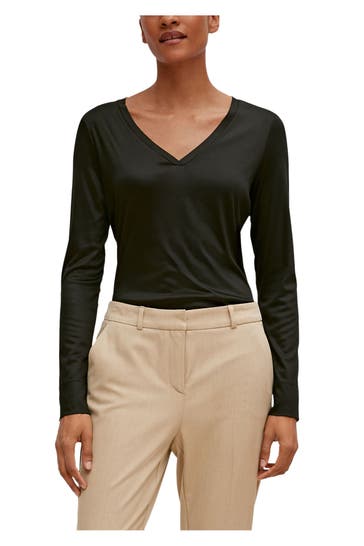 COMMA, Longsleeve schwarz