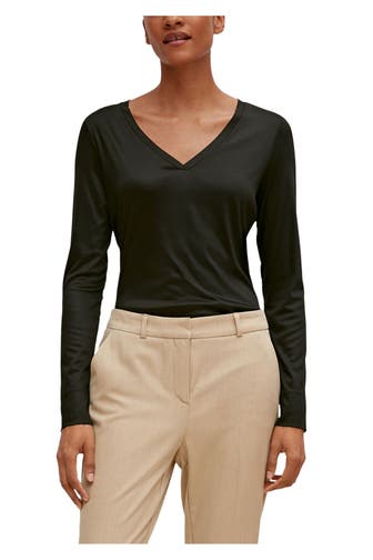 COMMA, Longsleeve schwarz