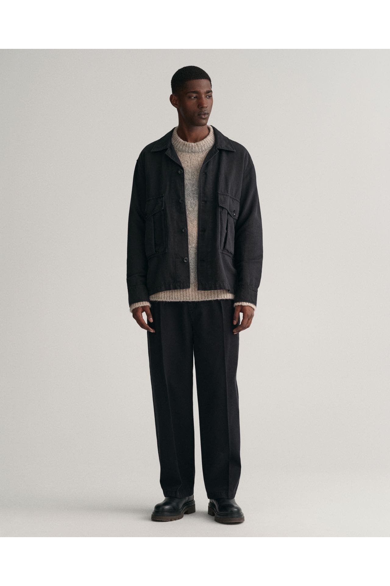 GANT Stoffhose schwarz, Bild 1