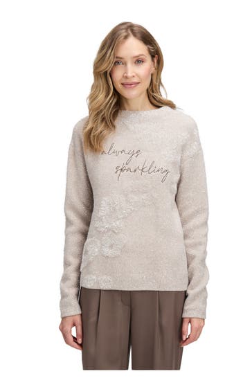 BETTY BARCLAY Strickpullover beige
