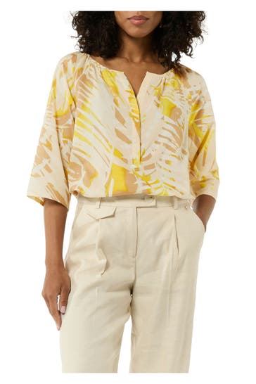 COMMA, Blusenshirt gemustert