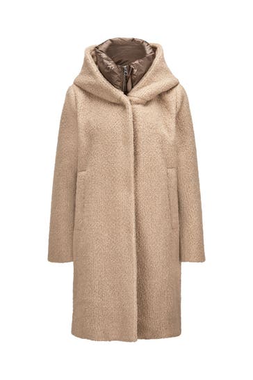 MILESTONE Kunstfell-Mantel 'Venus' altrosa