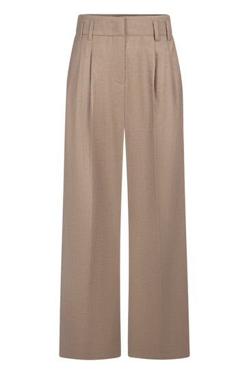 RAFFAELLO ROSSI Business-Hose 'Mayla' hellbraun