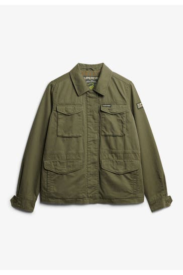 SUPERDRY Jacke oliv