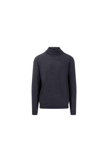 FYNCH-HATTON Cashmere-Pullover nachtblau